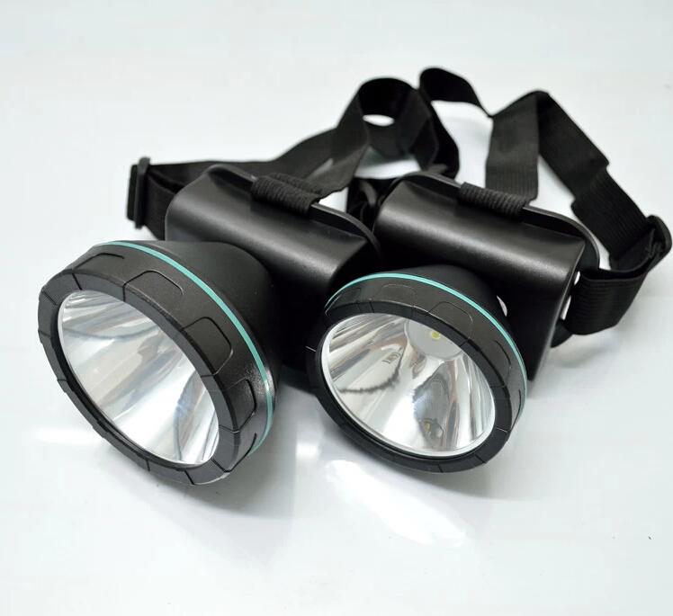 5W plastic Lithium battery headlamp LED waterproof lamp UD09011